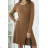 Women's Long Sleeve Dress (S/M ONE SIZE) ITALIAN FASHION IMPBB232L24157