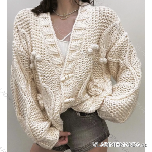 Women's Long Sleeve Sweater (S/M ONE SIZE) ITALIAN FASHION IMPBB23Y22066