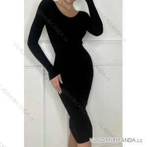 Women's Long Sleeve Dress (S/M ONE SIZE) ITALIAN FASHION IMPBB232L24157