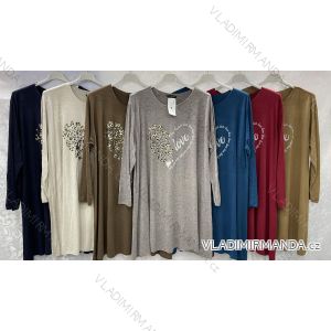 Tunic / blouse long sleeve women's oversized (3XL / 4XL ONE SIZE) ITALIAN FASHION IMWQ2191650