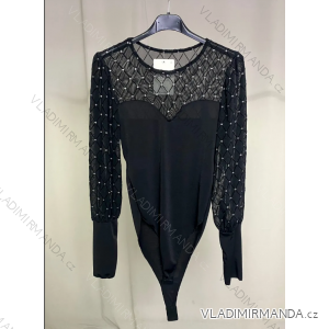 Women's Long Sleeve Body (S/M ONE SIZE) ITALIAN FASHION IMPLP2355350060