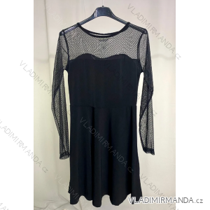 Women's Elegant Long Sleeve Dress (S/M ONE SIZE) ITALIAN FASHION IMPLP2391120012