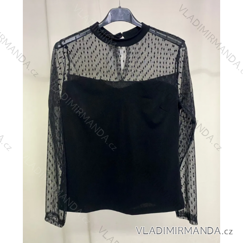 Women's Long Sleeve Tunic Blouse (S/M ONE SIZE) ITALIAN FASHION IMPLP2326697065