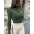 Women's long sleeve top/croptop (S/M ONE SIZE) ITALIAN FASHION IMPLP2386080075