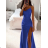 Women's long elegant dress with straps (S/M ONE SIZE) ITALIAN FASHION IMPLP2330000125