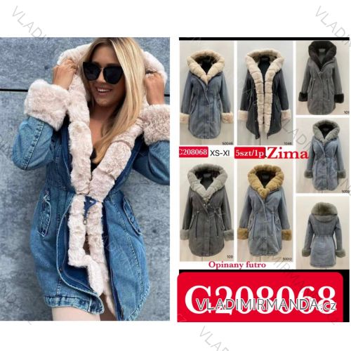 Women's hooded vest (S-2XL) ITALIAN FASHION PIU ANNA PMW222286L