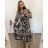 Women's Long Sleeve Shirt Dress (S/M ONE SIZE) ITALIAN FASHION IMWD232607