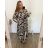 Women's Long Sleeve Shirt Dress (S/M ONE SIZE) ITALIAN FASHION IMWD232607