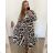 Women's Long Sleeve Shirt Dress (S/M ONE SIZE) ITALIAN FASHION IMWD232607