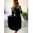 Women's Long Sleeve Leather Jacket (S-XL) ITALIAN FASHION IMM23MS228058 S/M black