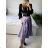 Women's Medium Length Skirt (S/M ONE SIZE) ITALIAN FASHION IMM23HG4911