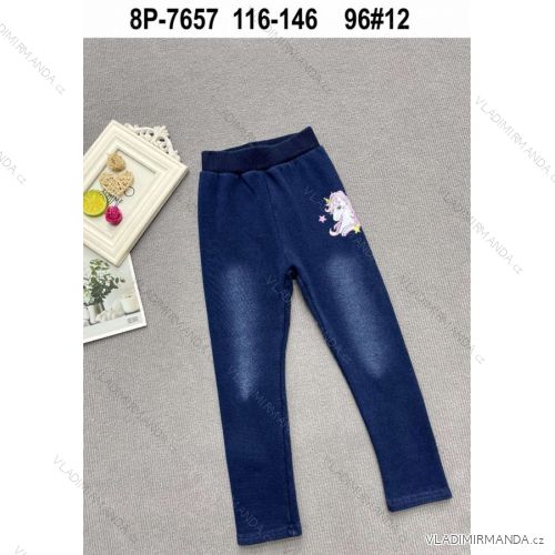 Leggings jeans skinny children's youth girls (116-146) ACTIVE SPORT ACT238P-7657