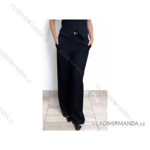 Women's Long Belt Pants (S/M ONE SIZE) ITALIAN FASHION IMPDY23LS20108