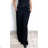 Women's Long Belt Pants (S/M ONE SIZE) ITALIAN FASHION IMPDY23LS20108