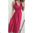 Women's Long Elegant Variable Sleeveless Dress (S/M ONE SIZE) ITALIAN FASHION IMPDY23MDUE991505