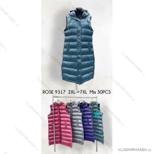 Plus Size Quilted Hooded Jacket (5XL-9XL) Victoria rossi ELR22ROSSi22-10