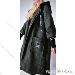 Women's Long Sleeve Lamb Coat (S/M ONE SIZE) ITALIAN FASHION IMWL22016