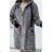 Women's Long Sleeve Lamb Coat (S/M ONE SIZE) ITALIAN FASHION IMWL22016