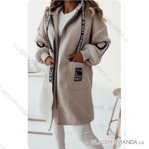 Women's Long Sleeve Lamb Coat (S/M ONE SIZE) ITALIAN FASHION IMWL22016