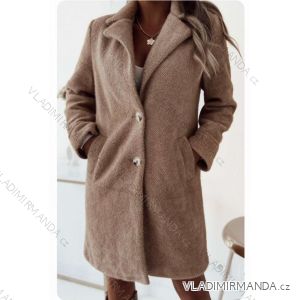 Women's Fluffy Long Sleeve Coat (SL) ITALIAN FASHION IMWL22020