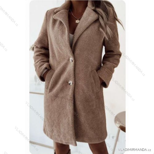 Women's Fluffy Long Sleeve Coat (SL) ITALIAN FASHION IMWL22020