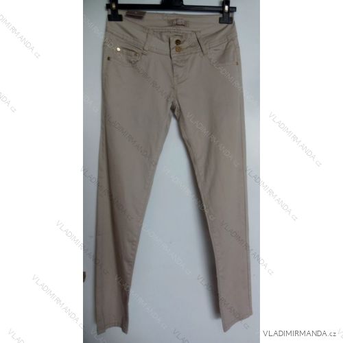 Pants 7/8 Canvas Ladies (34-44) SMILING JEANS N441
