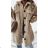 Women's Fluffy Long Sleeve Coat (SL) ITALIAN FASHION IMWL22020