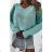 Women's Knitted Thin Long Sleeve Sweater (S/M ONE SIZE) ITALIAN FASHION IMWL233225