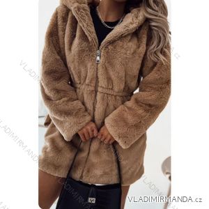 Women's Fluffy Long Sleeve Coat (SL) ITALIAN FASHION IMWL22020