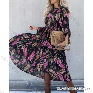 Women's Elegant Long Sleeve Dress (S/M ONE SIZE) ITALIAN FASHION IMPBB23B20866