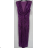 Women's Long Elegant Pleated Sleeveless Dress (S/M ONE SIZE) ITALIAN FASHION IMPBB23S3487