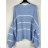 Women's Long Sleeve Sweater (S/M ONE SIZE) ITALIAN FASHION IMPBB23Z58232