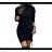 Women's Long Sleeve Hooded Sweatshirt Dress (S/M ONE SIZE) ITALIAN FASHION IMC22685