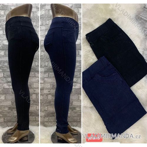 Pants jeans jeans long women's oversize (4XL-7XL) TURKISH FASHION TMWL2133007 black 6XL