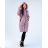 Zip Hooded Jacket Long Sleeve Women's Plus Size (3XL-8XL) POLISH FASHION PMWT21T21-69