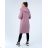 Zip Hooded Jacket Long Sleeve Women's Plus Size (3XL-8XL) POLISH FASHION PMWT21T21-69