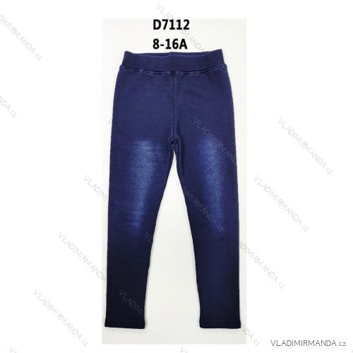 Leggings with jeans, insulated children's youth girls (8-16 YEARS) SEASON SEZ22OK-381