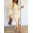 Women's Long Stretch Sleeveless Summer Dress (S / M / L ONE SIZE) ITALIAN FASHION IMWC222492