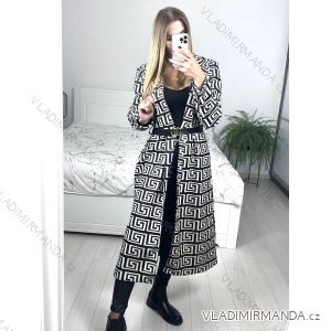 Women's Long Sleeve Coat (S/M ONE SIZE) ITALIAN FASHION IMPGM235272