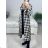 Women's Long Sleeve Coat (S/M ONE SIZE) ITALIAN FASHION IMPGM235272 béžová S/M