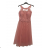 Women's strapless lace party dress (S/M ONE SIZE) ITALIAN FASHION IMC23349