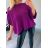 Women's Plus Size Knitted Long Sleeve Sweater (XL/2XL ONE SIZE) ITALIAN FASHION IMD23618