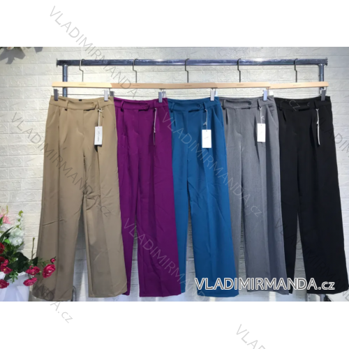 Women's Elegant Long Pants (S/M ONE SIZE) ITALIAN FASHION IMPGM238021