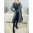 Women's Fluffy Long Sleeve Coat (S/M/L ONE SIZE) ITALIAN FASHION IMC23427