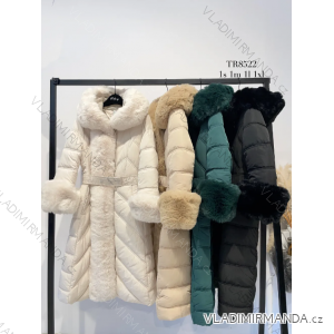 Winter coat with fur long sleeve women's (SL) ITALIAN FASHION IMPTI23TR2023009