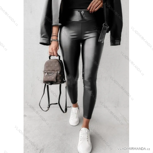 Women's Long Leather Leggings (XS-L) ITALIAN FASHION IMPTI23TR1853