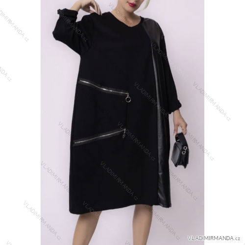 Women's Long Sleeve Pendant Dress (S/M ONE SIZE) ITALIAN FASHION IMPLI2371653