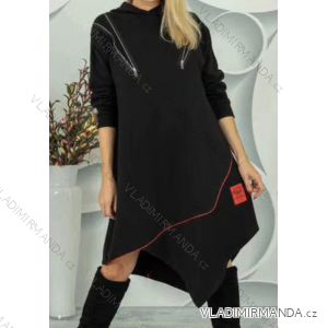 Women's Long Sleeve Pendant Dress (S/M ONE SIZE) ITALIAN FASHION IMPLI2371653