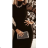 Women's Long Sleeve Pendant Dress (S/M ONE SIZE) ITALIAN FASHION IMPLI2371653