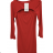 Women's Long Sleeve Pendant Dress (S/M ONE SIZE) ITALIAN FASHION IMPLI2371653